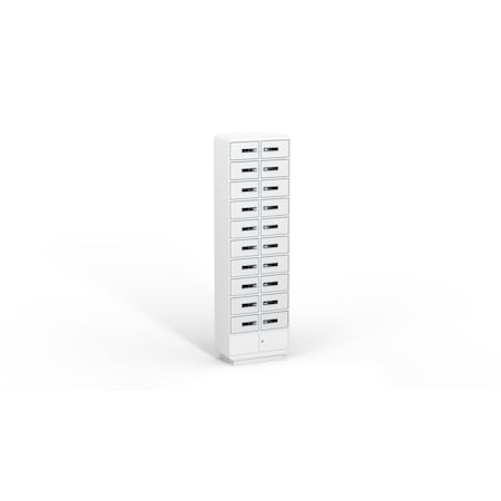 Juicebar By Digilock Double wide, 10-tier w/ Numeris Versa RFID PMV1-2KD1111-2W0T-110027